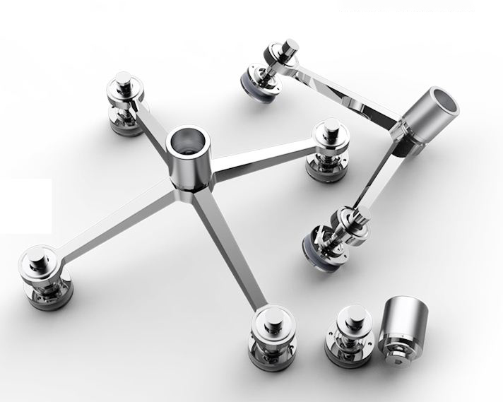 Glass Spider Fittings