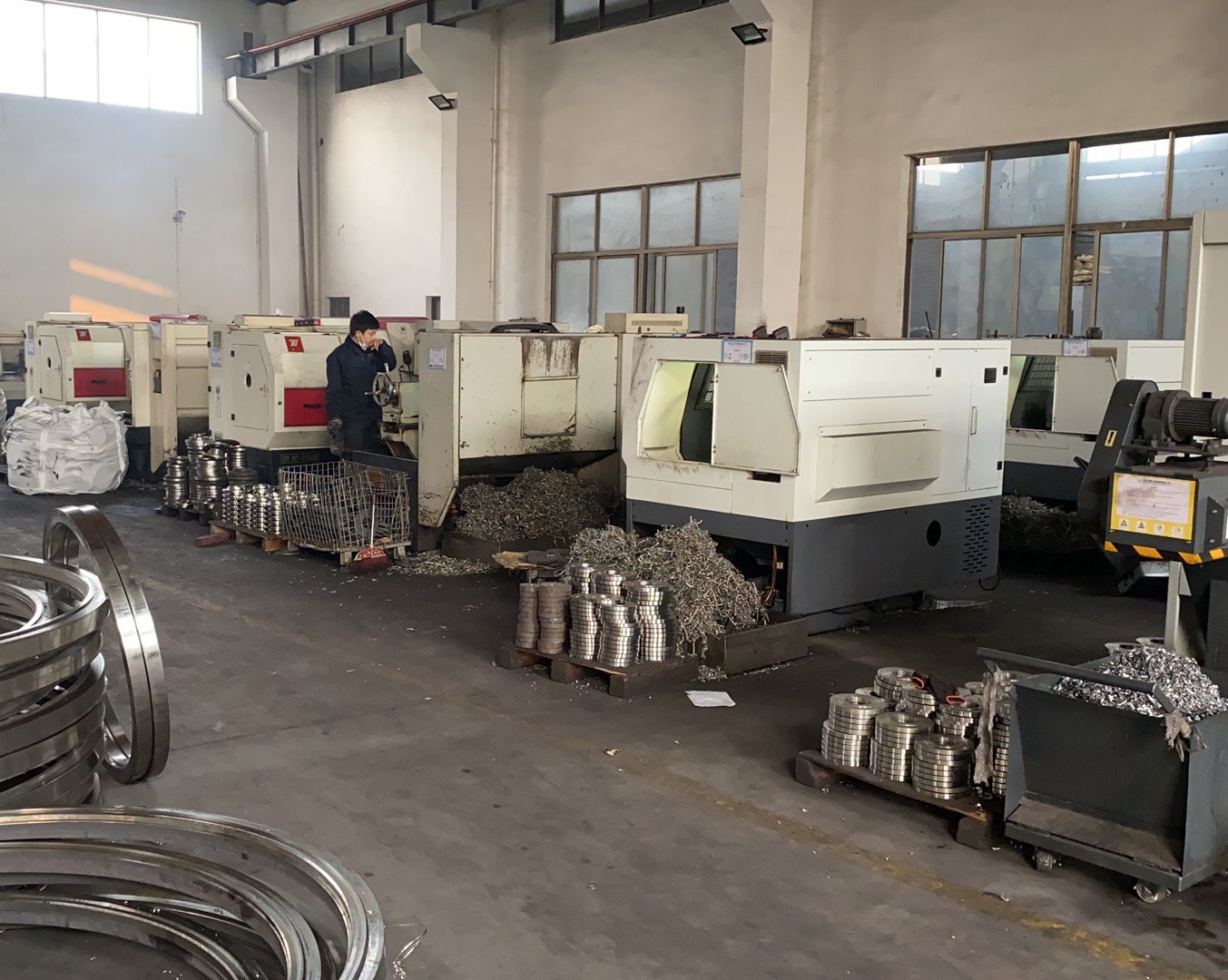 Stainless Steel Precision Machining Workshop